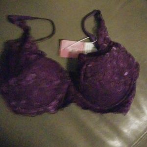 Purple lace Bra